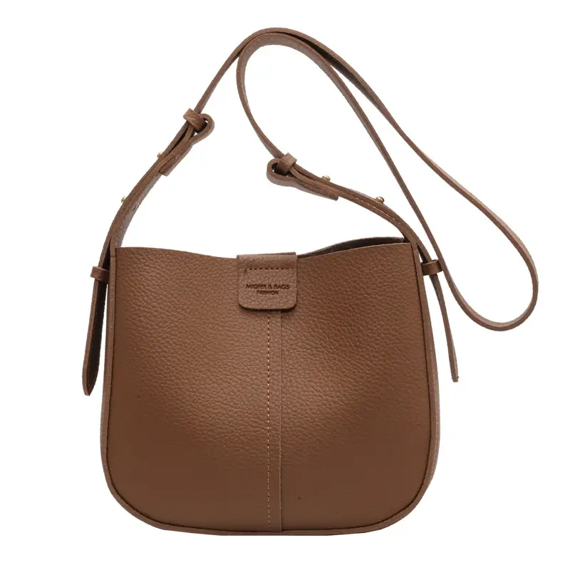 Women's Brown Retro Armpit Bag 2025 - Image 9