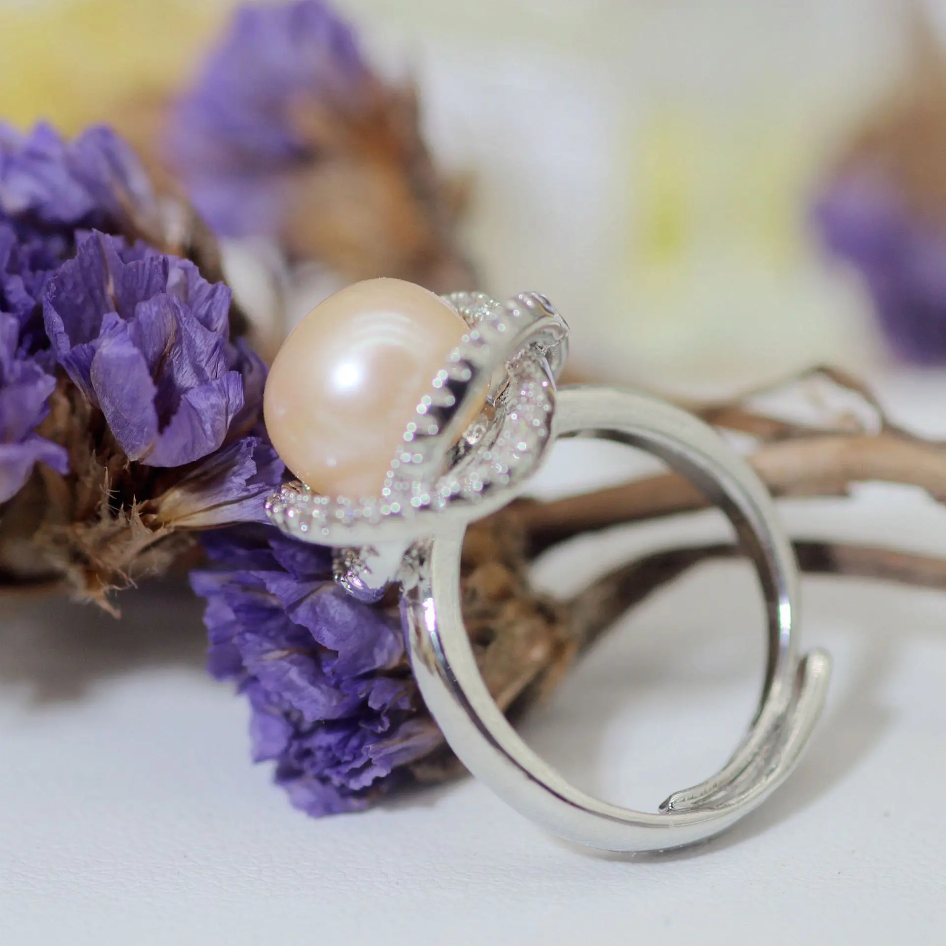 S925 Pearl Earrings Classic Bird's Nest Design — feature 11