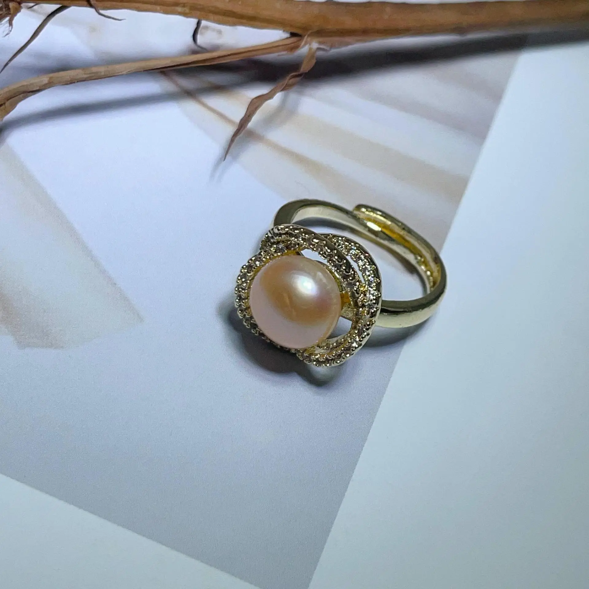 S925 Pearl Earrings Classic Bird's Nest Design - Image 6
