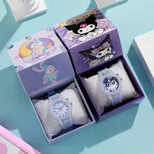 Sanrio Cartoon Watch Primary School Children's Watch Manufacturer Wholesale Luminous Silicone Doll Watch Boxed Cross-Border — feature 40