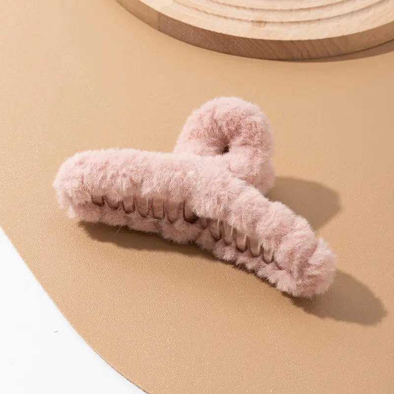 Stuffed Winter Hair Clip for Girls, Sand Shark Clip, Hair Volume, Headgear — feature 13