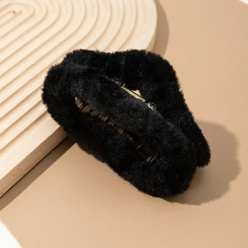 Stuffed Winter Hair Clip for Girls, Sand Shark Clip, Hair Volume, Headgear — feature 15