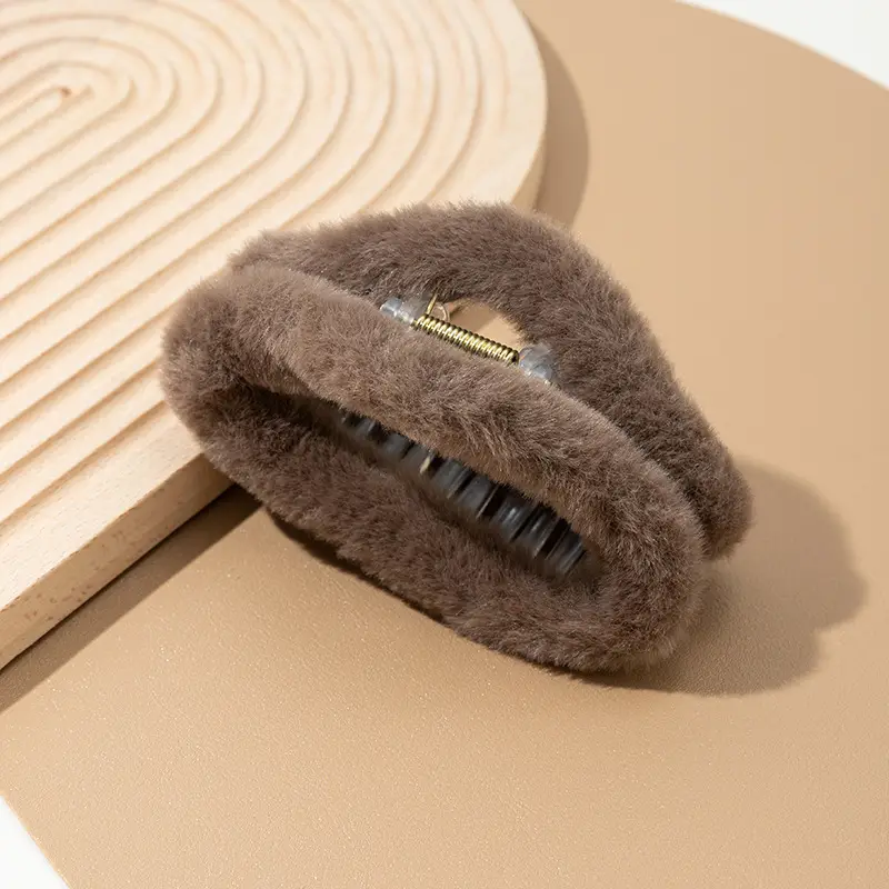 Stuffed Winter Hair Clip for Girls, Sand Shark Clip, Hair Volume, Headgear — feature 16