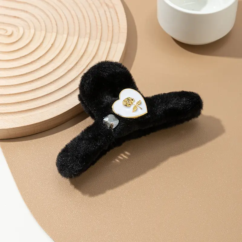 Stuffed Winter Hair Clip for Girls, Sand Shark Clip, Hair Volume, Headgear — feature 20
