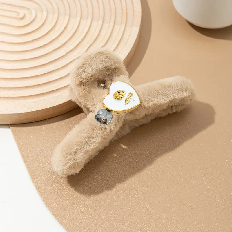 Stuffed Winter Hair Clip for Girls, Sand Shark Clip, Hair Volume, Headgear — feature 21