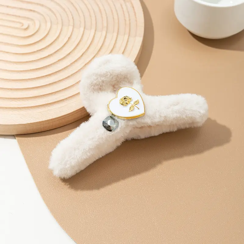Stuffed Winter Hair Clip for Girls, Sand Shark Clip, Hair Volume, Headgear — feature 22