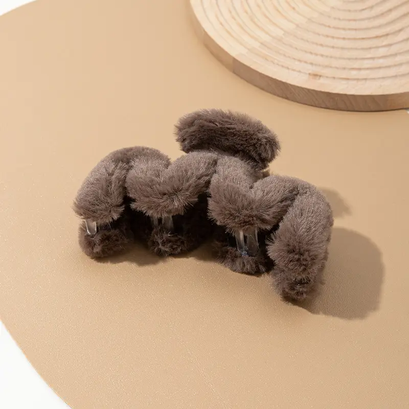 Stuffed Winter Hair Clip for Girls, Sand Shark Clip, Hair Volume, Headgear — feature 28