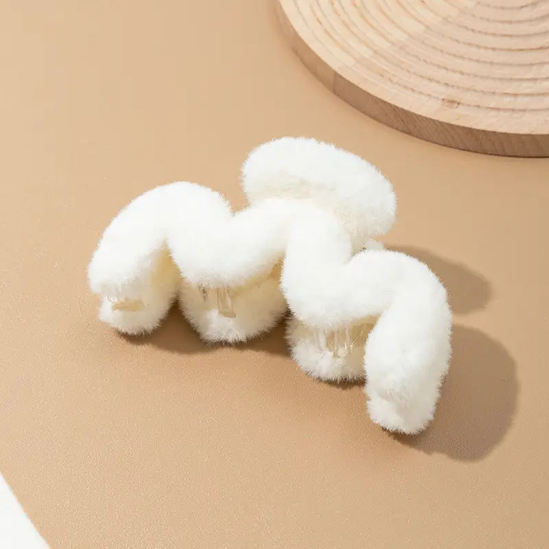 Stuffed Winter Hair Clip for Girls, Sand Shark Clip, Hair Volume, Headgear — feature 30
