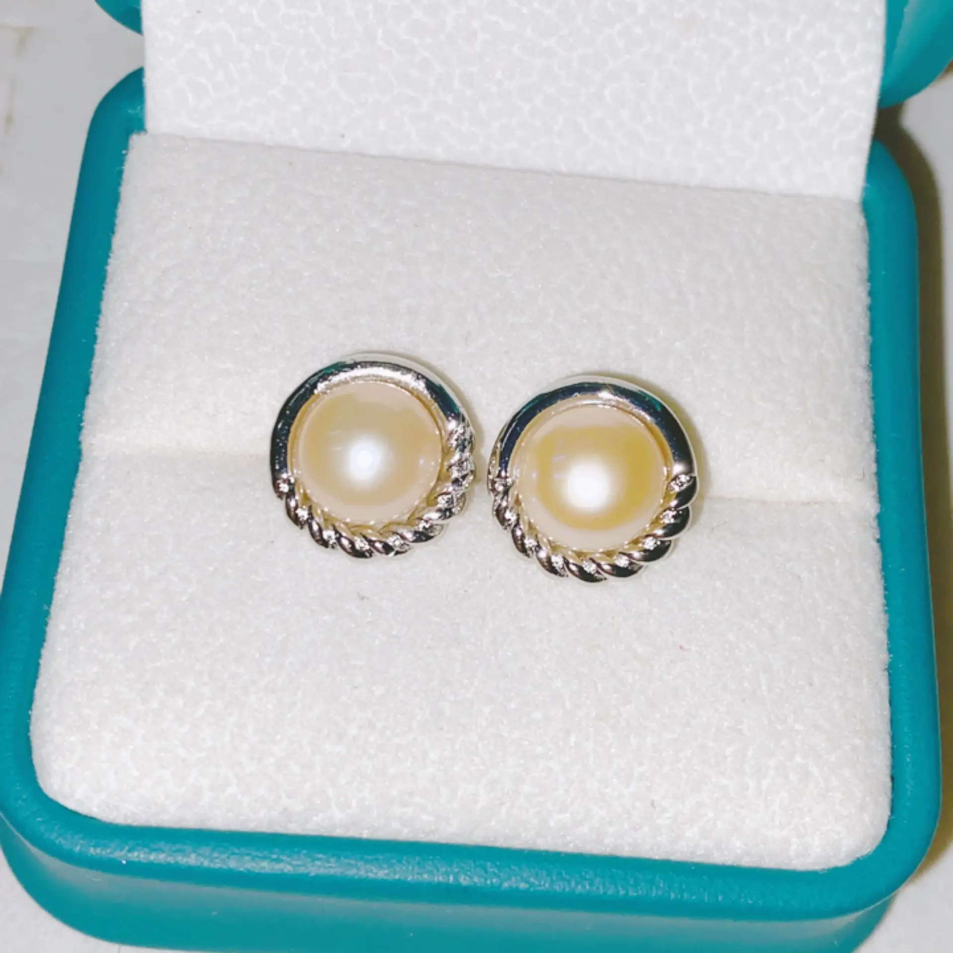 925 Pin Silver Pearl Zircon Earrings for Women — feature 16