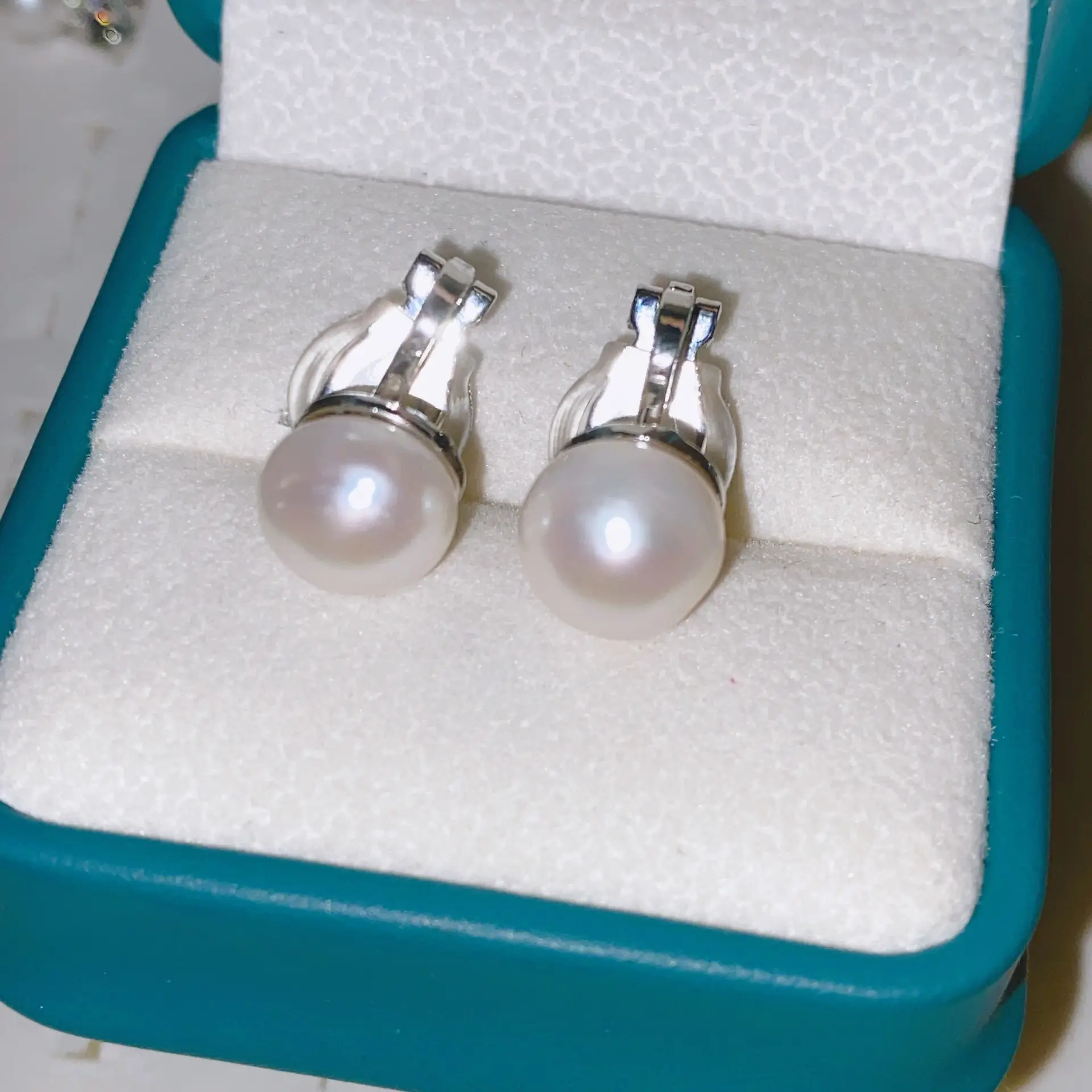925 Pin Silver Pearl Zircon Earrings for Women — feature 22