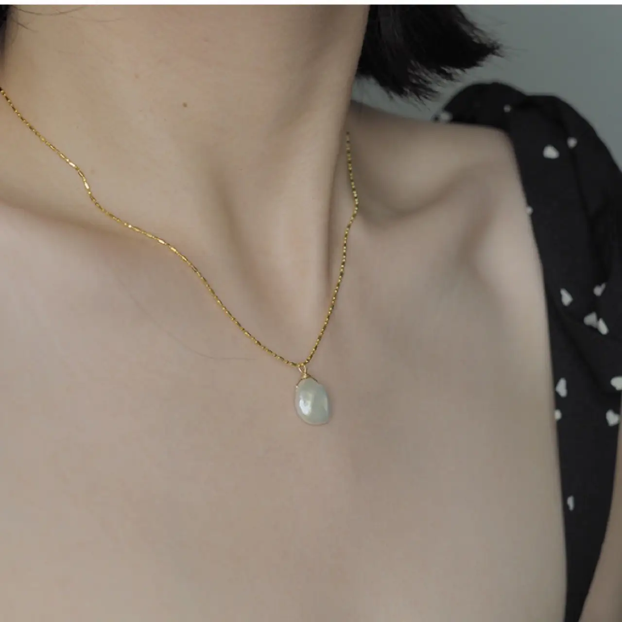 Natural Baroque Pearl Necklace for Women - Image 5