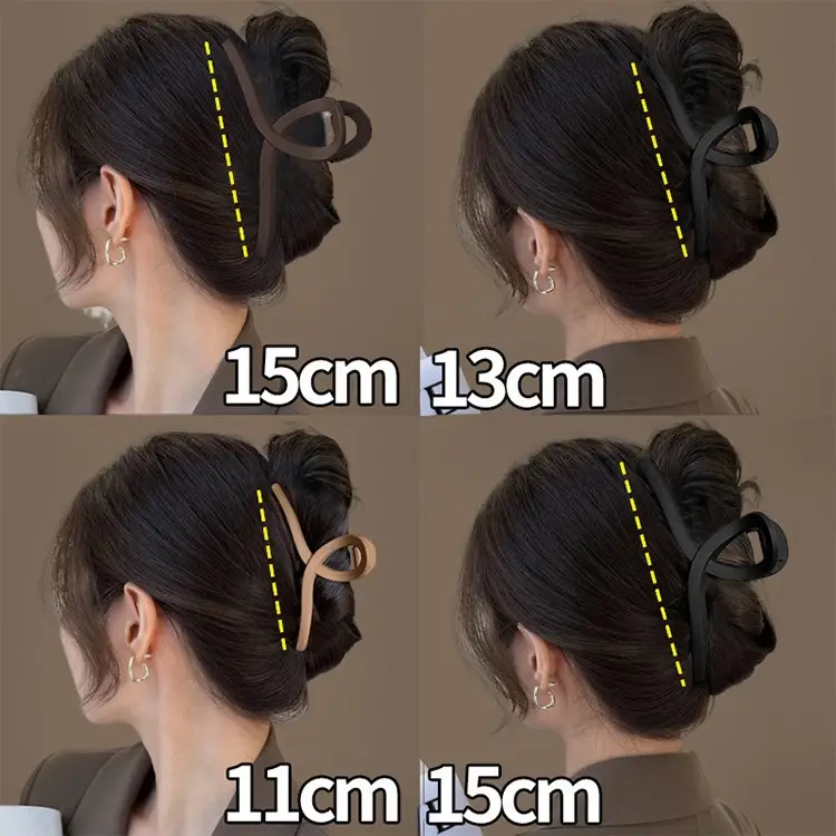 Oversized Hairpin Clip for Back of Head 15cm - Image 7