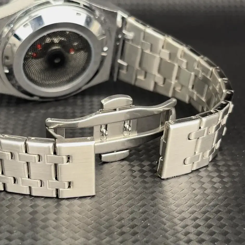 Gubosen Mechanical Watch for Men Waterproof Luminous Calendar - Image 3