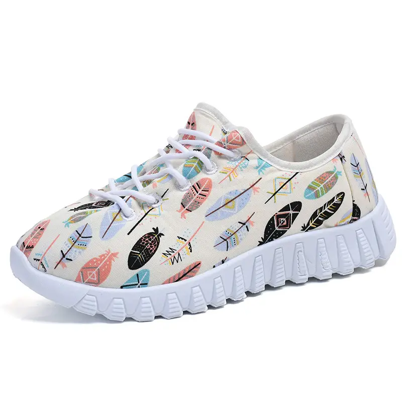 New Old Beijing cloth shoes soft bottom comfortable mom shoes flat single shoes pregnant women's shoes all-match breathable casual sneaker - Image 2
