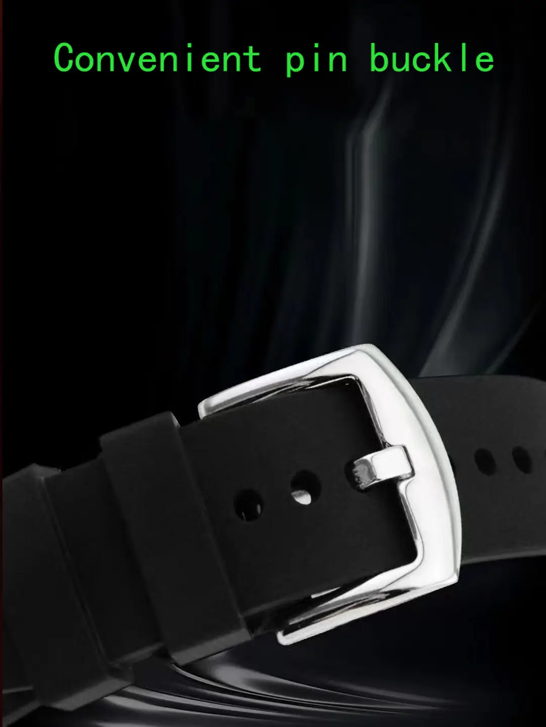 Zido Brand Casual Fashion Trendy Fully Automatic Quartz Cut Out Luminous Waterproof Black Warrior 1705 Men's Watch — feature 8