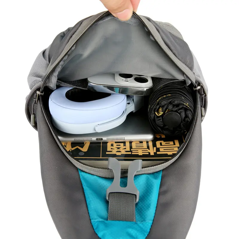 Blue Waterproof Crossbody Backpack for Men Women - Image 11