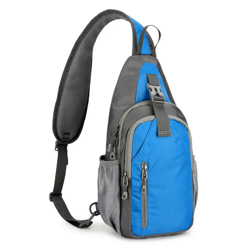 Blue Waterproof Crossbody Backpack for Men Women - Image 12