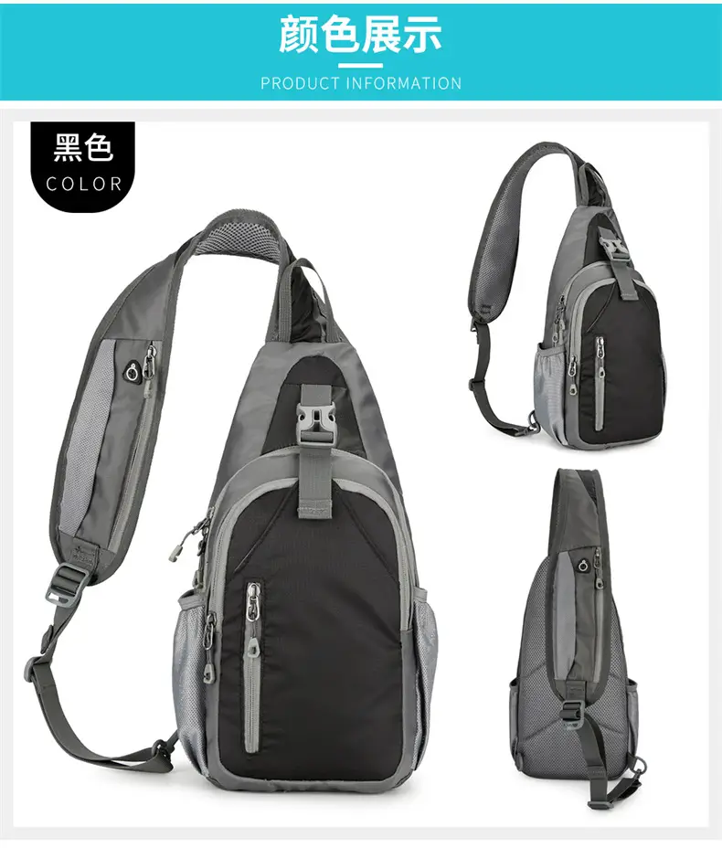 Blue Waterproof Crossbody Backpack for Men Women — feature 24
