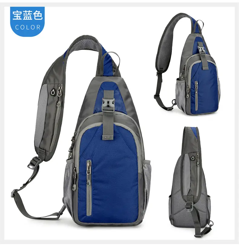 Blue Waterproof Crossbody Backpack for Men Women — feature 28