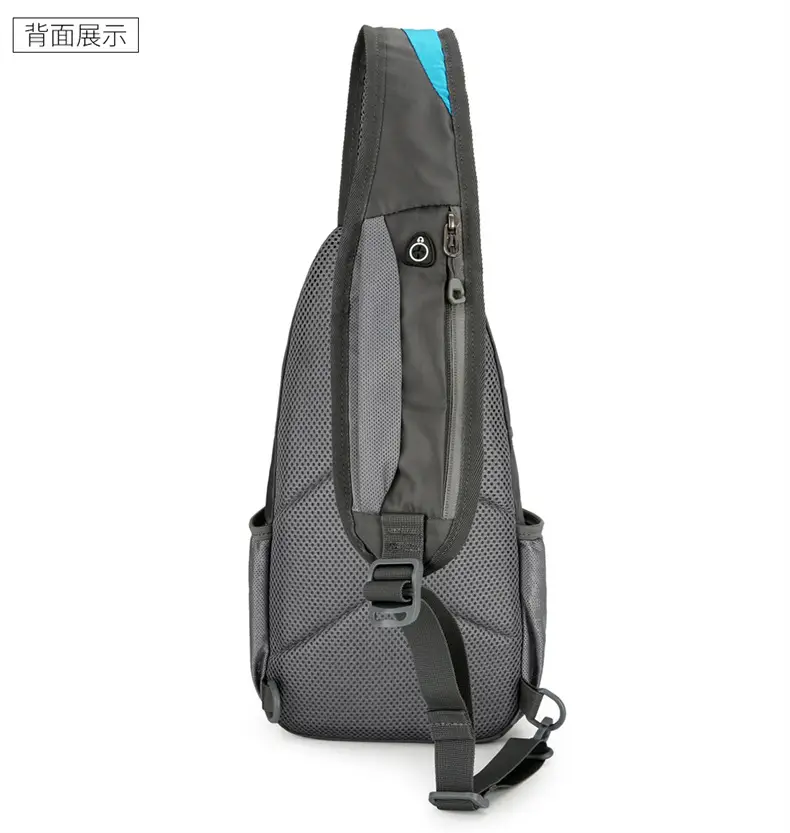 Blue Waterproof Crossbody Backpack for Men Women — feature 33