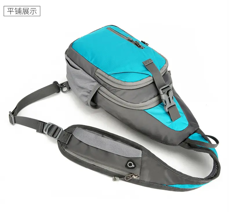 Blue Waterproof Crossbody Backpack for Men Women — feature 34