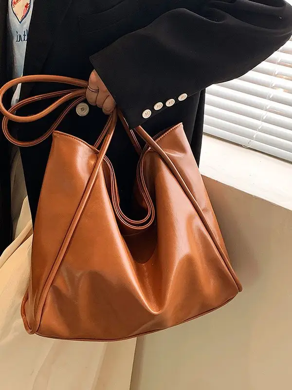 Women's Large Capacity White Shoulder Bag 2023 - Image 6