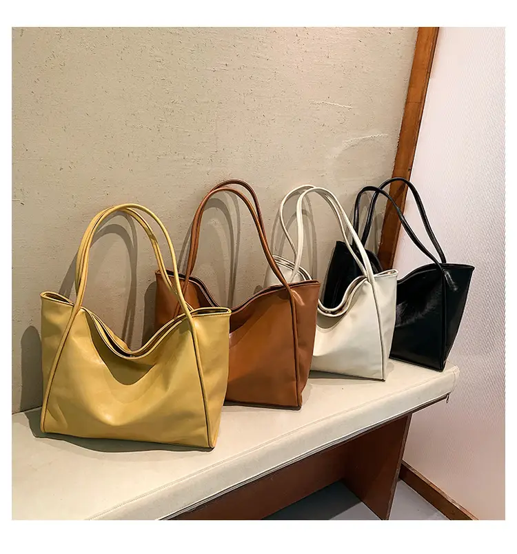 Women's Large Capacity White Shoulder Bag 2023 — feature 21