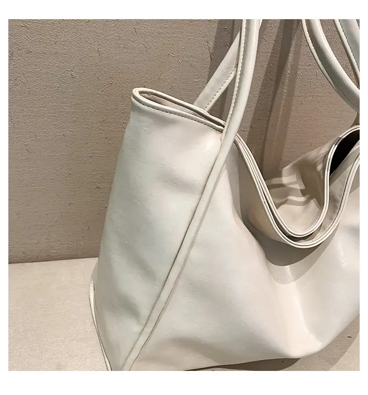 Women's Large Capacity White Shoulder Bag 2023 — feature 22