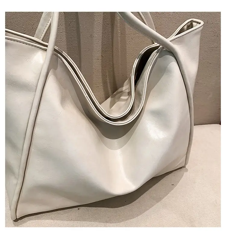 Women's Large Capacity White Shoulder Bag 2023 — feature 23