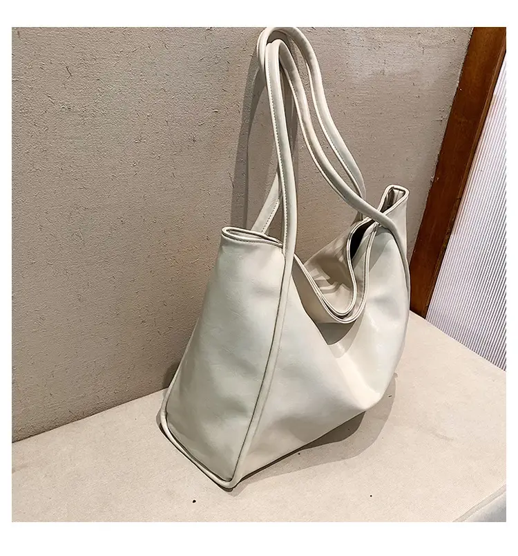 Women's Large Capacity White Shoulder Bag 2023 — feature 24