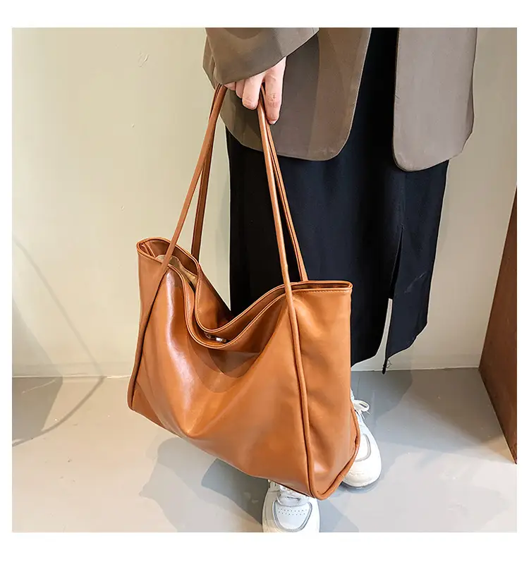 Women's Large Capacity White Shoulder Bag 2023 — feature 39