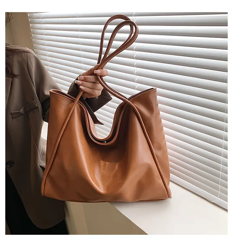 Women's Large Capacity White Shoulder Bag 2023 — feature 41