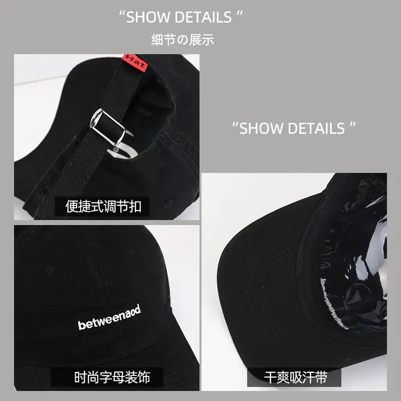 Women's UV-Proof Peaked Cap with Adjustable Buckle - Image 11