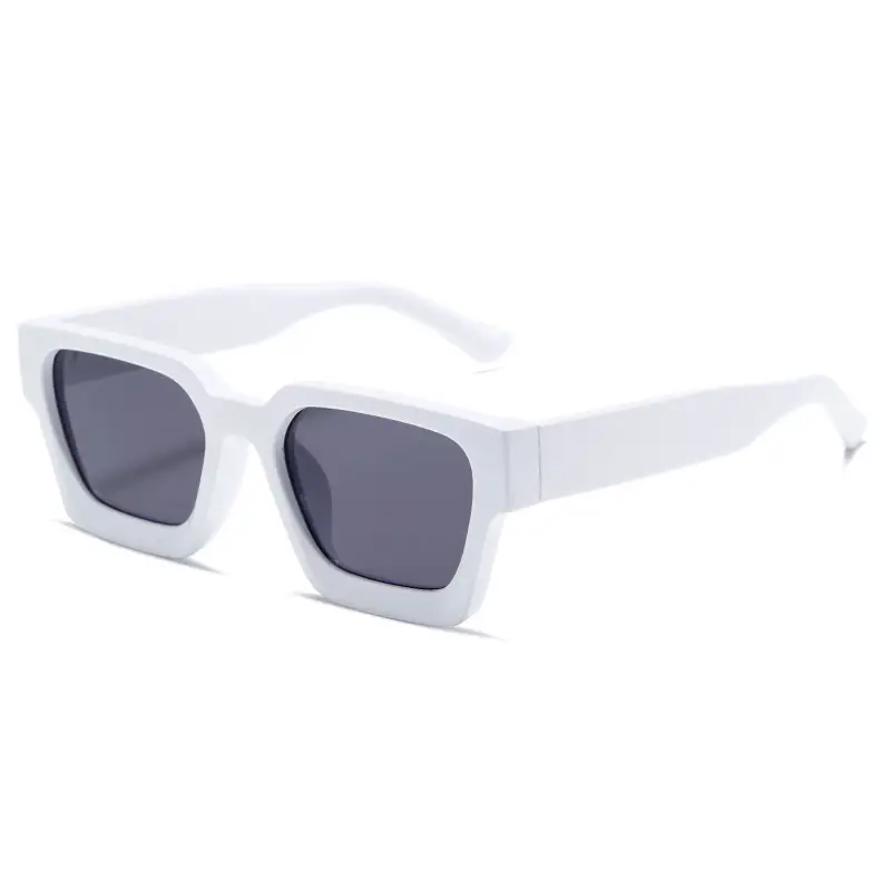 2023 Thick Frame PC Sunglasses Black Tan Lens - Image 18