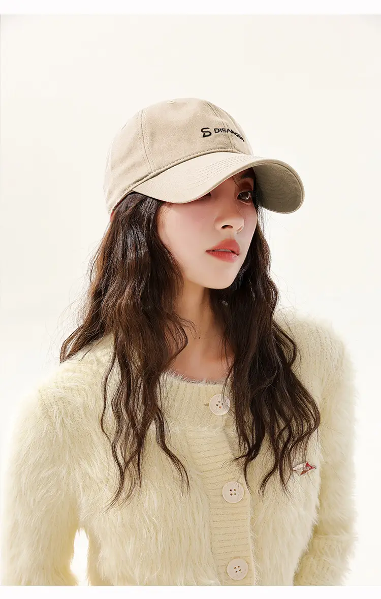 Men's Di Sang Sa Embroidered Baseball Cap Brown — feature 26