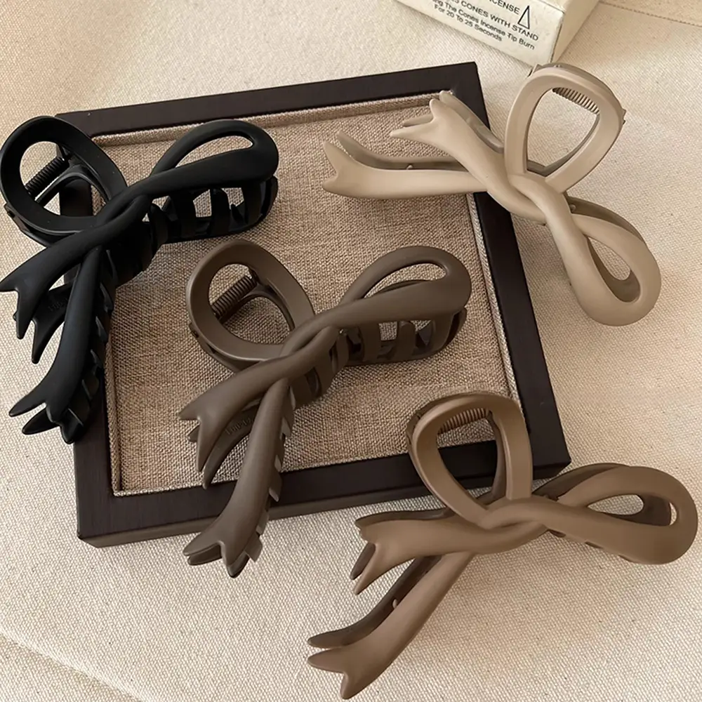 Women's Bow Ribbon Hairpins with High-Grip Clips