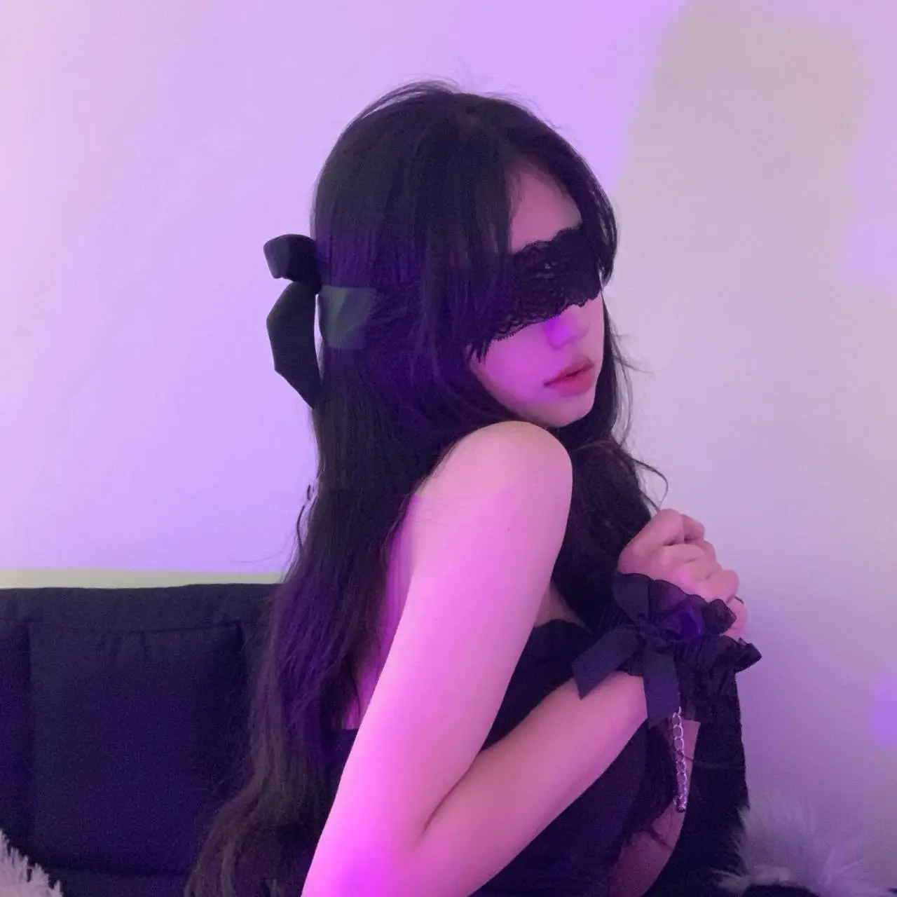 Pure Wind Eye Mask Lace Fairy Cat Ear Hair Band Sexy - Image 15