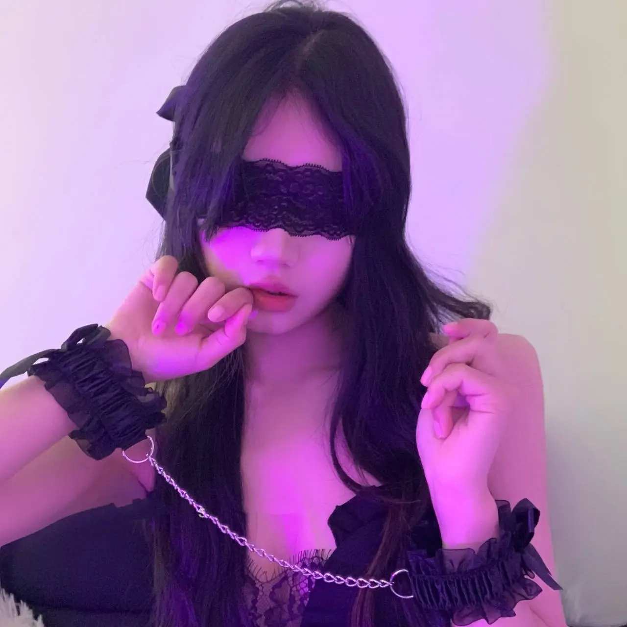 Pure Wind Eye Mask Lace Fairy Cat Ear Hair Band Sexy - Image 17
