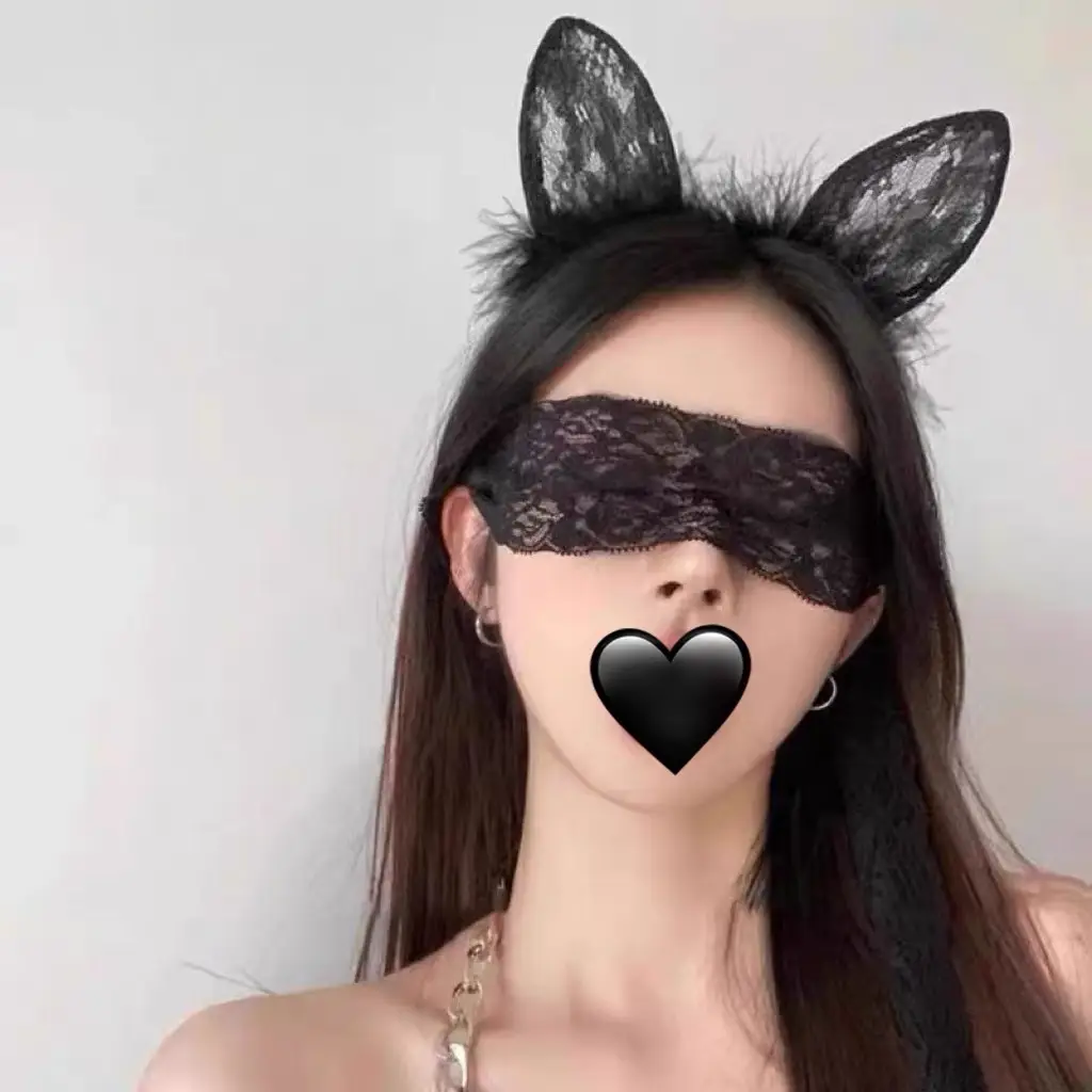 Pure Wind Eye Mask Lace Fairy Cat Ear Hair Band Sexy - Image 18