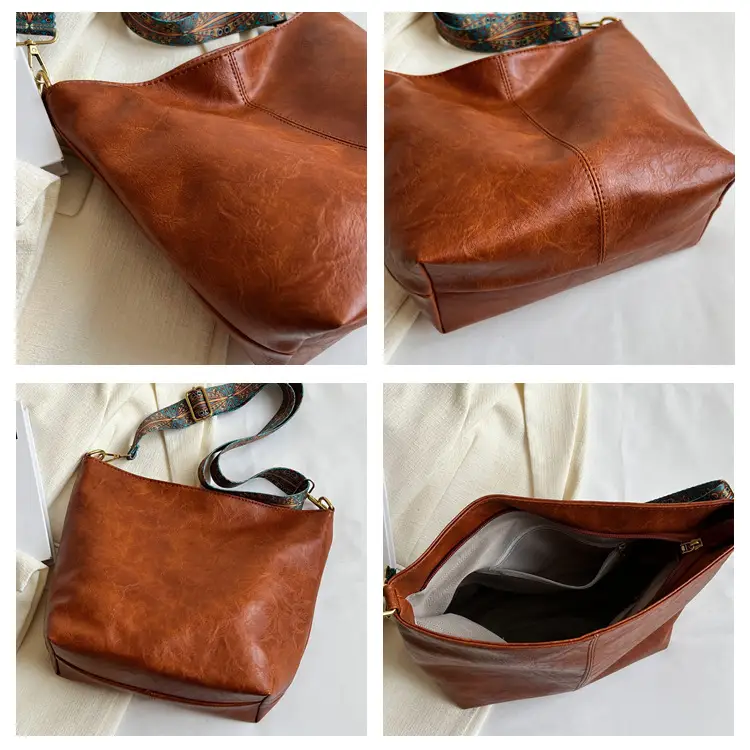 Green Retro Shoulder Messenger Bag for Women — feature 8