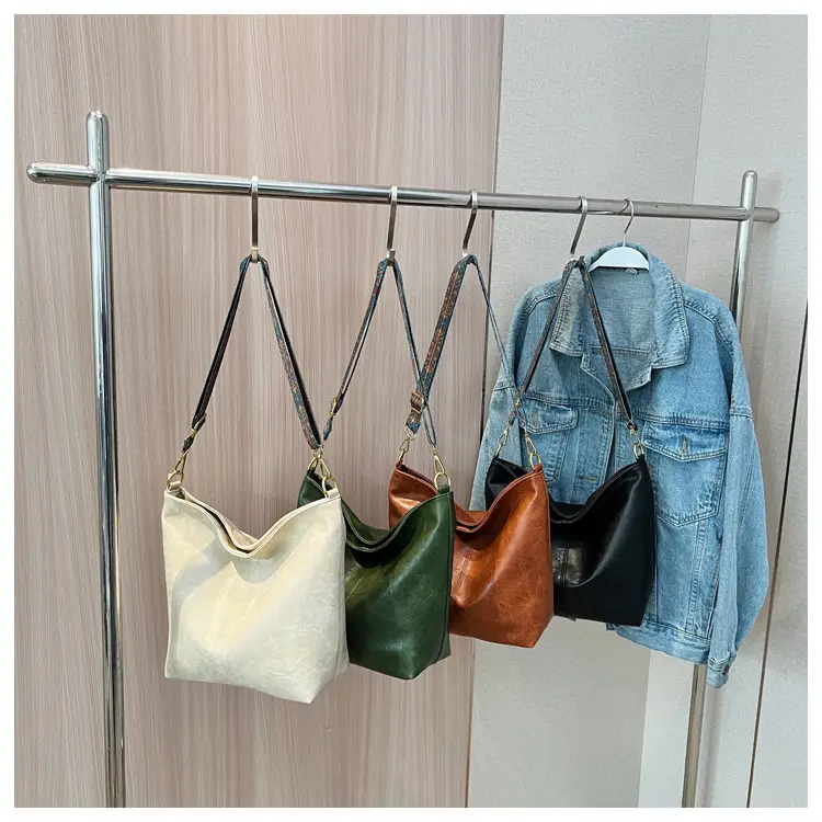 Green Retro Shoulder Messenger Bag for Women — feature 9