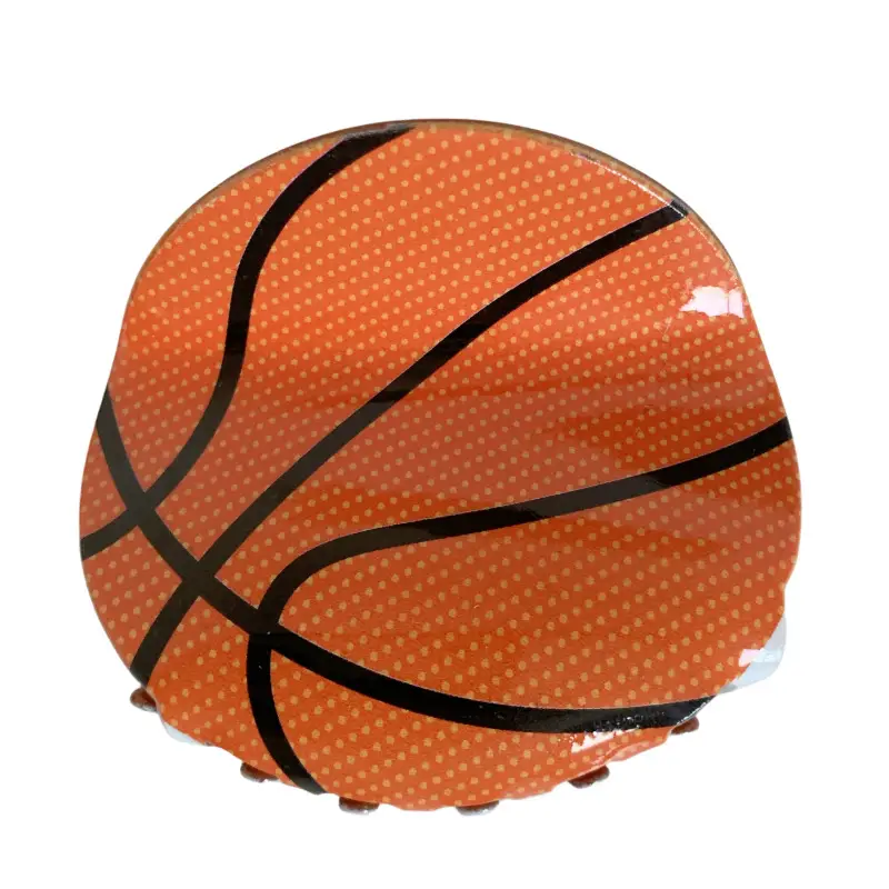 Acrylic Football & Basketball Decorative Clips for Kids