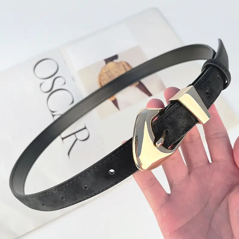 Frosted Gold Belt for Women Elegant Casual Wear - Image 9