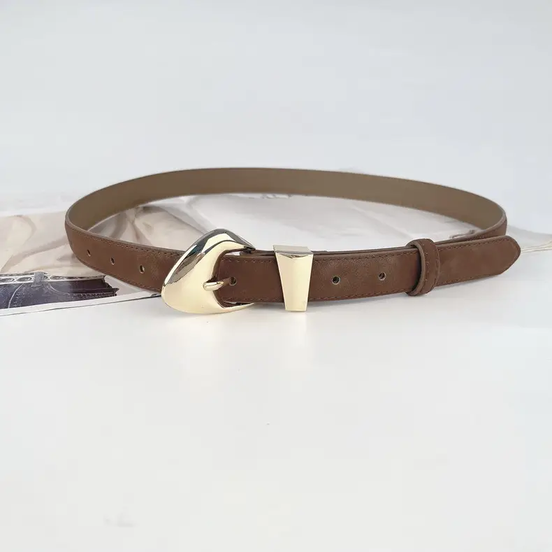 Frosted Gold Belt for Women Elegant Casual Wear β feature 13