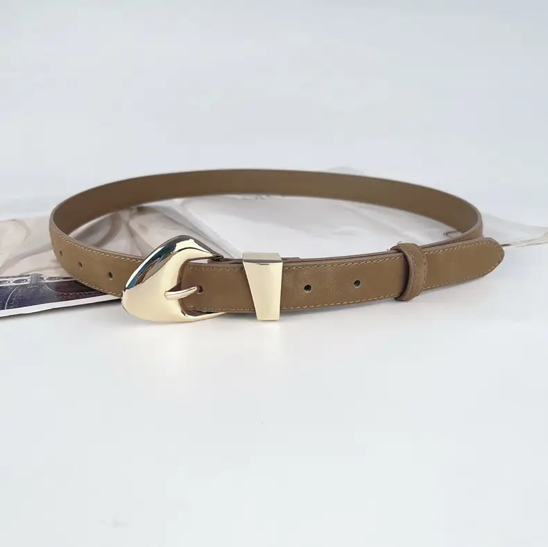 Frosted Gold Belt for Women Elegant Casual Wear β feature 14