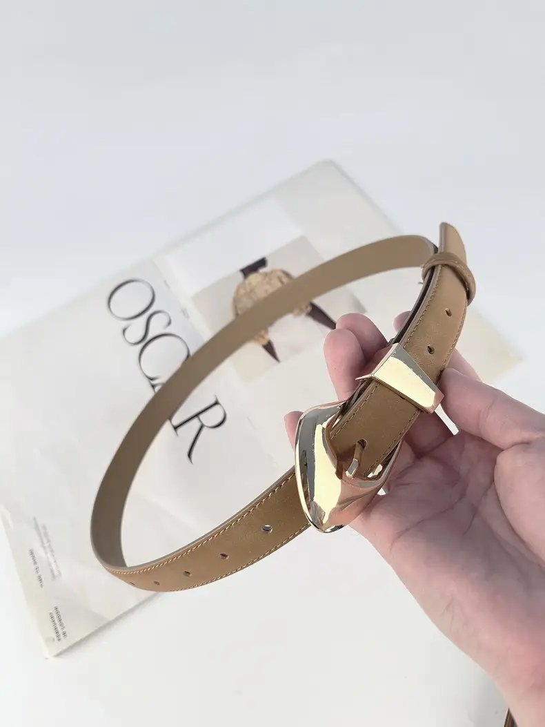 Frosted Gold Belt for Women Elegant Casual Wear β feature 18