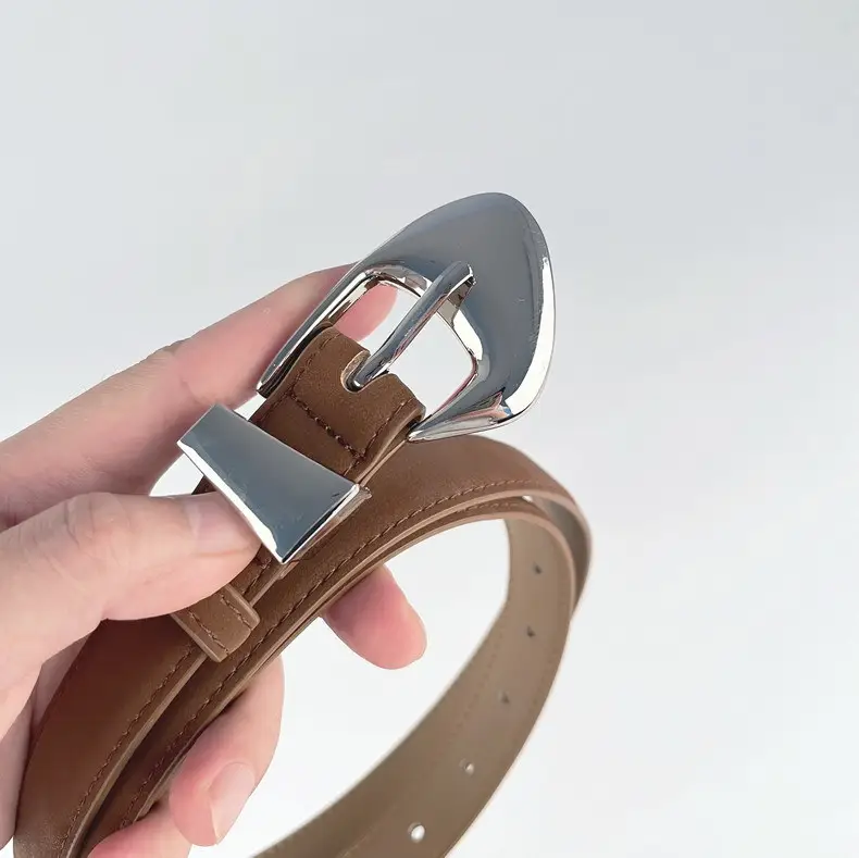 Frosted Gold Belt for Women Elegant Casual Wear β feature 3