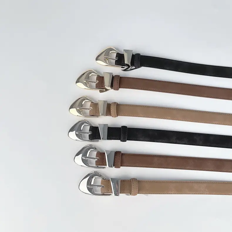 Frosted Gold Belt for Women Elegant Casual Wear β feature 6