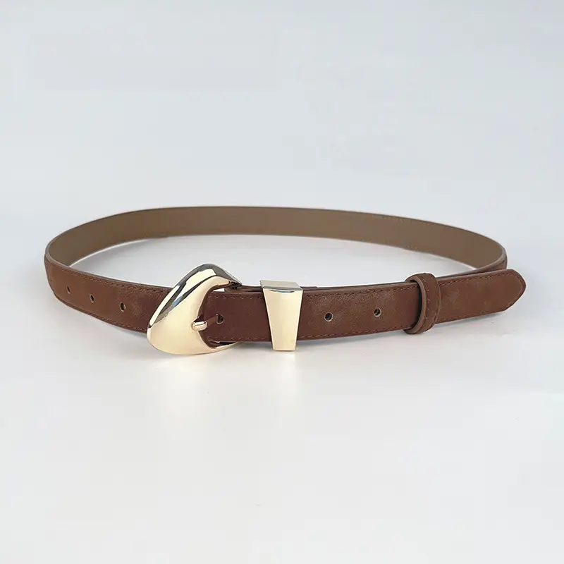 Frosted Gold Belt for Women Elegant Casual Wear - Image 2