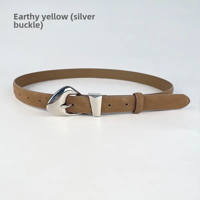 Frosted Gold Belt for Women Elegant Casual Wear - Image 6
